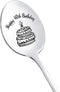 Happy 40th Birthday Spoon Gifts for Women Men 40 Yr Old Birthday Gift for Aunt Brother 40 Years Old Birthday Gifts Men Women 40 Th Birthday Gift f...