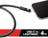 Cummins Steel Braided USB-C(R) Lightning(R) Charging Cord HD Steel Compatible with Apple(R) Devices 4ft CMN4701...