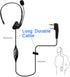 Retevis Overhead Walkie Talkie Headset with Boom Mic, 2 Pin, for RT22 RT68 RT21 H-777 RT27 RT86 RB26 RB68, Compatible with BAOFENG UV-5R BF-F8HP p...