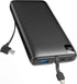 IXNINE Portable Charger 27000mAh with Built in Cables, 22.5W Fast Charging USB C Power Bank, 4 Outputs 2 Inputs External Battery Pack Phone Charge...