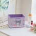 Kawaii Collapsible Storage Bin, Cute Storage Box Foldable Baskets Kawaii Office Desk Organizer Cute Room Decor...