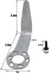 889661M Pneumatic Tool "L" Shaped Rafter Hook For NR83A5, NR83A5(S), NR83AA5, NV83A5, NR90AC5, NT65A5 and NV75A5 Framing Nailers (Aluminum)...