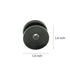 24 Pcs Circular Ring Corner Post Electric Fence Insulators, Polyrope Insulator for Electric Fence Wire,Black...
