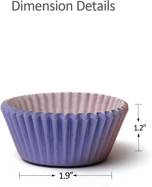 qiqee Cupcake Liners Cupcake Cups 300-Count Food Grade Gradient Design Cupcake Papers Baking Cups Cupcake Wrappers...