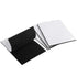 Melsan 4x6 Inch Hook and Loop Tape Heavy Duty - 4 Sets - Strong Back Adhesive Fastener for Home Office Indoor Outdoor Use - Instead of Holes and S...