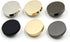 10PCS Metal Flat Button Women's Suit Woolen Coat Jacket Shirt Trousers Round Shaped Matte Gold (25mm)...