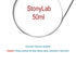 StonyLab Glass 50ml Heavy Wall 2 Neck Round Bottom Flask RBF, with 19/22 Center and Side Standard Taper Outer Joint - 50mL...