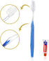 30 Pack Disposable Toothbrushes with Toothpaste (5 Colors)...