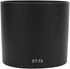 Camera Lens Hood for Canon,ET-73 Plastic Black Camera Mount Lens Hood Fit for Canon EF 100mm f/2.8L Macro is USM Lens,Lens Hood...