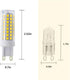 G9 LED Bulb 10W 110V Dimmable LED Corn Light Bulbs 100W Halogen Equivalent, 102 LED 2835, 4000K Natural White, Ceramic G9 Bi-Pin Base for Indoor H...