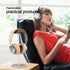 Micool Headphone Stand, Aluminium and Wood Gaming Headset Stand Holder for All Size Headphones with Stable Heavy Base, Headphone Holder for Desk...