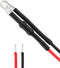 uxcell 12pcs Mixed Colour 3mm LEDs Prewired Light DC3-5V 20cm Pre Wired LED...