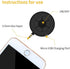 Mini Portable Speaker, 3W Mobile Phone Speaker Line-in Speaker with Clear Bass 3.5mm AUX Audio Interface, Plug and Play for iPhone, iPad, iPod, Ta...