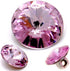 6-pcs 12mm Austria Crystal 1122 Rivoli Button with Shank, SW-1122BT (Light Amethyst)...