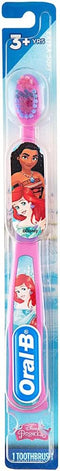 Oral-B Princess Toothbrush for Little Girls, Children 3+, Extra Soft, Ariel Characters - 1 Count...