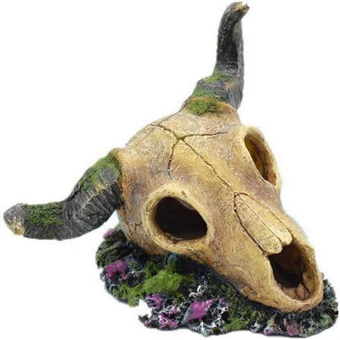 6 x 7.5 inch Aquarium Decoration Fish Tank Décor Ornaments Fish Turtle Hidden,Amphibians Bonsai Beautification Cave Landscape Pet Reptile House Sh...