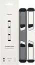 Laptop Riser for Desk – Aluminum Foldable Laptop Stand for 10”-16” Models Including MacBook, MacBook Air, iPad, HP and More – Self-Adhesive Portab...