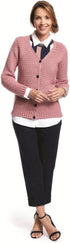 Caron Simply Soft Solids Yarn, Medium Gauge 100% Acrylic - 6 oz - Victorian Rose - Machine Wash & Dry...