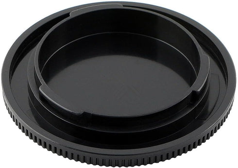 2 Pack Rear Lens Cap and Camera Body Cap Cover Kit for Canon EOS M200 M100 M50 M50 Mark II M10 M5 M6 M6 Mark II M3 M2 M and More EF-M Mount Mirror...