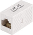 Monoprice Cat5e RJ45 Modular Inline Coupler - Straight Type Coupler, White...