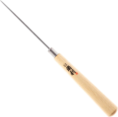 KAKURI Awl Tool for Sewing, Scratch Wood, Leather, Punch, Book Binding, Sharp Japanese Stainless Steel Scratch Awl 7" Long Multitool, Maple Wood H...