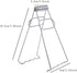 OLIREXD Universal Kitchen Stainless Steel Plate Lifter, Folding Hot Dish Plate Bowl Clip Plate Retriever Tongs...