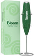 Bloom Nutrition Milk Frother, Hand Mixer, Electric, Handheld Drink Stirrer, Frothing Wand, Foam Maker for Coffee, Matcha, Protein, Greens, Stainle...