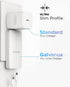 Galvanox Dual USB-C Flat Wall Charger - Fast Charging Ultra Slim Outlet Plug, Multi Port Type C for iPhone 13, 14, iPhone 15 Pro Max and Samsung G...
