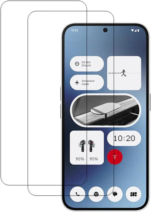2 Pack for Nothing Phone 2a High Clear Tempered Glass Screen Protector 9H Frontier Protective Protector...