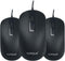 SB101 Computer Mouse Wired 3 Pack, Office Noiseless Slim USB Optical Corded Mouse for Laptop Chromebook PC Home Notebook...