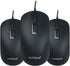 SB101 Computer Mouse Wired 3 Pack, Office Noiseless Slim USB Optical Corded Mouse for Laptop Chromebook PC Home Notebook...