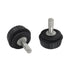 Connector Locking Screw Steel Small Thumb Screws Replacement for Speaker Mic and Earpiece APX4000 APX6000 APX7000 APX8000 XPR6550e XPR7550e XPR753...