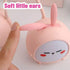 Portable LED Desk Lamp with Night Light Cute Bunny Foldable USB Charge Reading Light for Bedroom Kids Bedside Study (Green)...