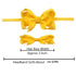 CÉLLOT 40 Colors Baby Bow Headbands 3" Hair Bows Super Soft Nylon Headbands for Baby Girls Infants preemie and Newborn Kids Hair Accessories...