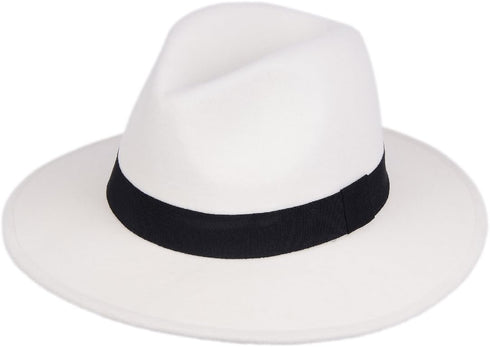 Daesan Gangster Hat For Men Women Wide Brim Fedora Hats Roaring 20s Costume...