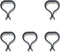 5 Pieces Outdoor Wicker Furniture Clips Sofa Rattan Chairs Connector Fastener Clamp Outdoor Patio Garden Wicker Rattan Furniture Aligment Sectiona...