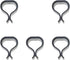 5 Pieces Outdoor Wicker Furniture Clips Sofa Rattan Chairs Connector Fastener Clamp Outdoor Patio Garden Wicker Rattan Furniture Aligment Sectiona...
