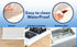 White Caulk Tape, 2 Pack Waterproof Sealant for Kitchen, Bathroom, and DIY Projects - Seamless Sealing, Watertight, Easy to Apply,Long-Lasting...