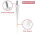 ONiLAB Mini Fixed Volume Pipette Manual Single Channel Pipettor, Laboratory Micro Pipette ?Micropipette Volume 200?l Gray...
