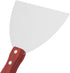 Putty Knife, 6 Inch Stainless Steel Scraper Tool, Wooden Handle Metal Spackle Knives for Drywall, Decals, Wall Paper, Floor Tile, Patching, Painti...