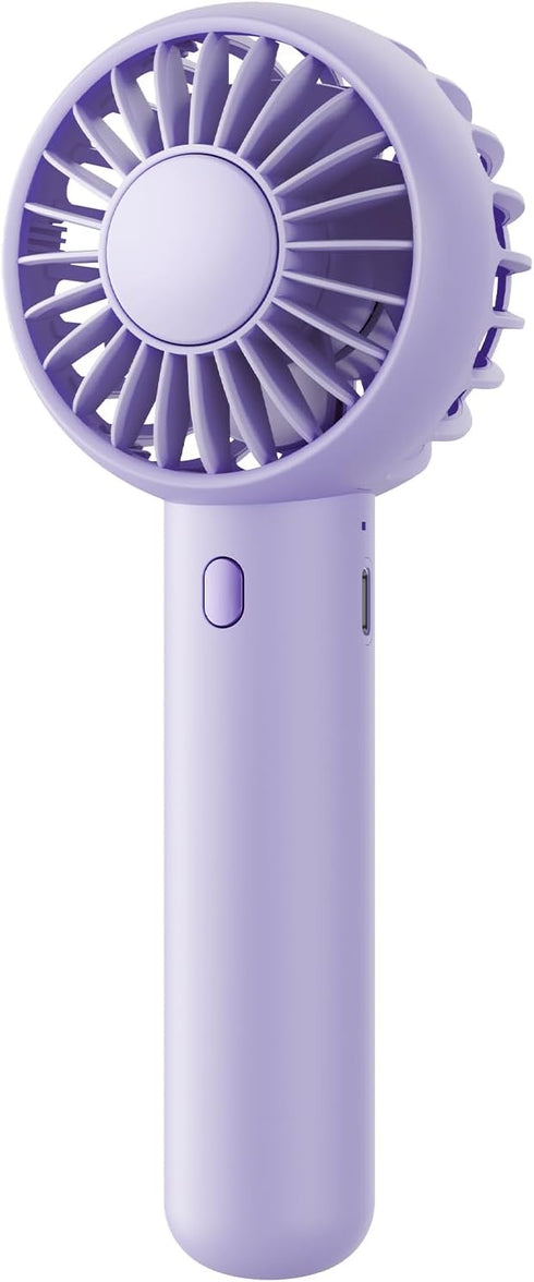 Gaiatop Mini Portable Fan, Powerful Handheld Fan, Cute Design 3 Speed Personal Small Desk Fan with Base, Lightweight Makeup USB Rechargeable Fan f...