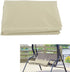 Outdoor Swing Cushion Cover, 3 Seater Replacement Swing Seat Pads Cushion for Patio Garden Yard Swing Chair(Beige)...
