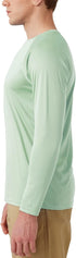 Men's UPF 50+ Rash Guard Swim Shirt Long Sleeve Moisture Wicking Quick Dry Lightweight Wrinkle-resistant Fishing Running, Cameo Green, X-Large...
