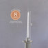 Simply Soson 10 inch White Taper Candle Sticks - Set of 30 Tall Candles, Dripless, Bulk...