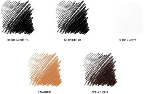 Conté à Paris 6-Count Sketching Pencils Set...
