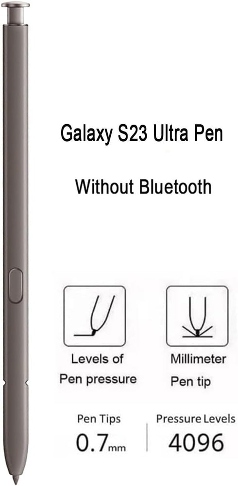 Galaxy S24 Ultra S Pen Replacement for Samsung Galaxy S24 Ultra 5G Touch Stylus Pen, 4096 Levels of Pressure Sensitivity S24 S Pen (Without-Blueto...