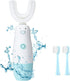Kids Electric Toothbrush?6 Cleaning Models Toddler Toothbrush Waterproof Battery Powered 360 Automatic Sonic u Shaped Toothbrushes for 2-7 Years O...