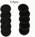 5 Pairs SHB4000WT Earpads Replacement Foam Ear Pads Pillow Cushion Cover Cups Parts Compatible with Philips SHB4000 SHB 4000WT Headphones (Black)...