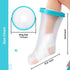 100% Waterproof Adult Cast Covers for Shower Leg, Resuable 28" Long,Easy to wear, Cast shower cover leg,foot bag for showering, post surgery water...