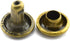 120pcs 8x8mm Bronze Double Cap Rapid Rivets Round Head Decorative Rivets DIY Leather Craft Studs 5/16 inch...